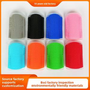 Self-Entertain ment <span class=keywords><strong>Face</strong></span> <span class=keywords><strong>Scratcher</strong></span> und Haarentferner für Hunde Katzen massage Haustier bedarf aus strap azier fähigem Kunststoff - Product Image 2