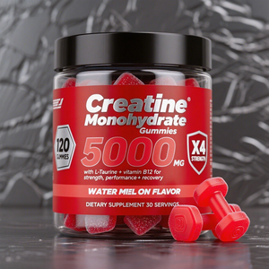 5000mg Kreatin-Monohydrat-Gummis Beta-Alanin <span class=keywords><strong>L</strong></span>-Citrullin <span class=keywords><strong>L</strong></span>-Carnitin <span class=keywords><strong>Vitamin</strong></span> B12 Kreatin-Gummis Pre Workout-Gummis - Product Image 3