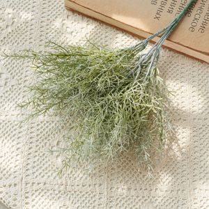 Fleur artificielle Baisi Grass, plante verte en caoutchouc souple, décorations de mariage portables, style INS, bouquet transfrontalier - Product Image 3