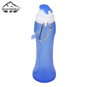 Vente en gros de bouteille d'eau pliante extérieure créative tasse en silicone portable idéale pour le sport, le cyclisme et les aventures de <span class=keywords><strong>voyage</strong></span> - Product Image 4