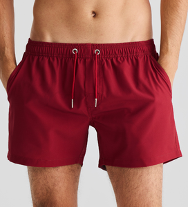 Vente en gros OEM, logo personnalisé, Econyl, séchage rapide, taille élastique, cordon de serrage, poche latérale, maillots de bain pour hommes, vêtements de plage - Product Image 1
