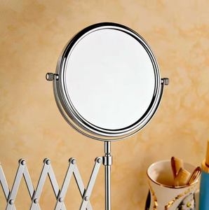 Espejo Telescópico Plegable para Montar en la Pared del Baño, Espejo de Belleza, Espejo de Maquillaje para Baño, Espejo de Vanidad sin Perforaciones - Product Image 3