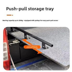 Sistema di Cassetti per Cassone Pickup Box Contenitore Scorrevole Vassoio Magic Box per Toyota Hilux Vigo Tacoma Tundra Ford F150 - Product Image 4