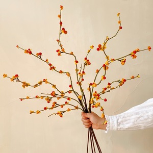 Muyu Chronicles - Rama Individual de Flor y Fruta Artificial de Espuma Plástica, Decoración Navideña de Alta Gama, Realista - Product Image 2