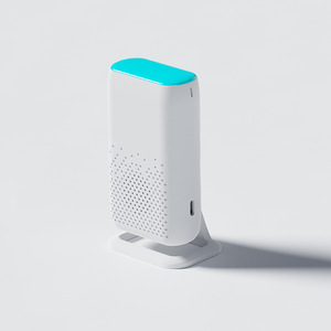 Timbre inalámbrico con control remoto inteligente, funciona con pilas, plástico ABS, con alerta vibratoria intermitente para uso doméstico - Product Image 3