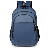 Sac à dos d'ordinateur Oxford simple et imperméable 2026 avec fermeture éclair, grande capacité pour étudiants et professionnels