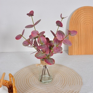 AromaLiving - Planta Artificial de Eucalipto Verde en Maceta de Vidrio, Bonsái de 33 cm, Arreglo Floral para Interiores, Decoración para Bodas y Fiestas - Product Image 6