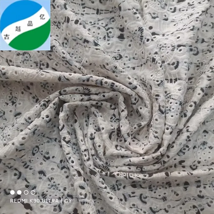 चीन कपड़ा तैयार माल बुना हुआ सैटिन कढ़ाई मुद्रण कपड़े के लिए पॉलिएस्टर