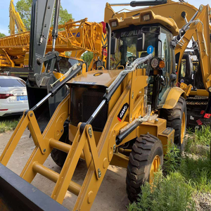 China Earth-Moving Machinery Cheap New 4 Wheel <b>Towable</b> Loader Small Mini Backhoe Loader Front <b>Towable</b> Loader - Product Image 1