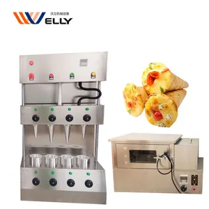 Popular Small Oven Pizza Cone Production Line Pizza Making Forming Machine Price For Restaurant