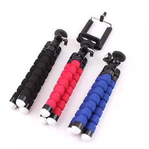 Trípode D1038 para Teléfono, Plegable, Portátil, Estabilizador de Teléfono, Flexible, Mini Esponja de Carbono, Trípode Tipo Pulpo, <span class=keywords><strong>Gorillapod</strong></span> - Product Image 2