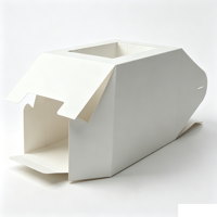 Boîte à chapeau ondulée mate de luxe aux couleurs personnalisées avec de grandes impressions de stratification brillantes Boîtes rigides fabriquées en matériaux recyclés pour la fourrure