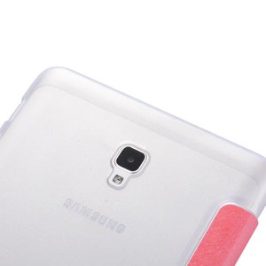Étui pour <span class=keywords><strong>tablette</strong></span> <span class=keywords><strong>Samsung</strong></span> <span class=keywords><strong>Galaxy</strong></span> <span class=keywords><strong>Tab</strong></span> <span class=keywords><strong>A</strong></span> <span class=keywords><strong>8</strong></span>.0 T385 T380 2017, ultra fin, à trois volets, texture soie, en cuir PU. - Product Image 4