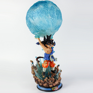 Jouets en résine PVC de haute qualité <span class=keywords><strong>Action</strong></span> & toy 53cm avec lumière pour la décoration Ultra Instinct Spirit <span class=keywords><strong>bombe</strong></span> DBZ figurines anime Son Goku - Product Image 2