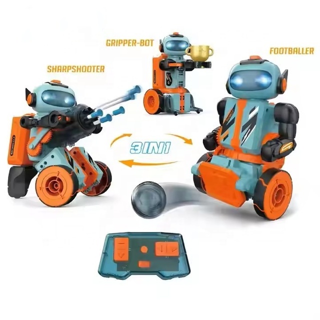 Robot Toys Indoor Early Educational Smart Rc Robot Car Gifts DIY Intelligent Robot Toys for Parents Children Interaction