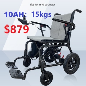 Silla de Ruedas Eléctrica Motorizada de Fibra de Carbono KSM-507 para Personas con Discapacidad, Pedido al por Mayor Personalizado con Velocidad Ajustable y Marco Ligero - Product Image 2