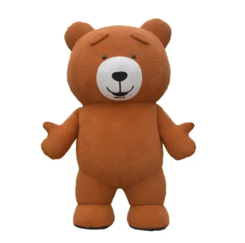 Kostum Maskot Beruang Tiup untuk Anak-anak dan Dewasa