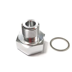 알루미늄 LS 시리즈 오일 압력 센서 어댑터 조인트 피팅 M12 M16 - 1/8 NPT(가스켓 포함) GM LS 스왑용 - Product Image 4