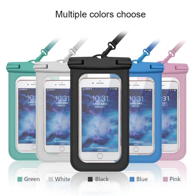Waterproof Phone Bag Outdoor Mobile Phone PVC Swim Travel Sports Design Universal for Phones Screens 7 Inches Dustproof