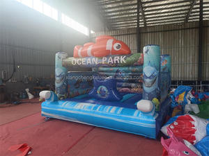 <span class=keywords><strong>Castello</strong></span> Gonfiabile a Tema Oceano con Scivolo, <span class=keywords><strong>Castello</strong></span> Biologico Oceanico, Trampolino Gonfiabile per Bambini - Product Image 6