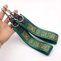 Personnalisez votre logo, accessoires mobiles durables et écologiques, impression en relief, tissu, broderie jacquard, cordon de téléphone en nylon