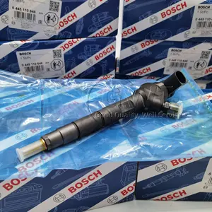 Original genuíno novo combustível diesel injectores 0986435166 0986435167 common rail injector 0445110646 0445110647 para Bosch Injector