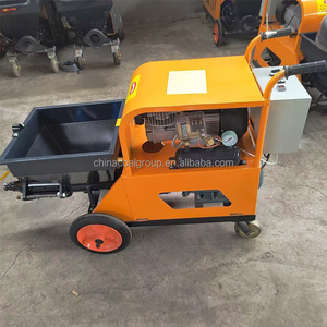Machines de pulvérisation de <span class=keywords><strong>mortier</strong></span> Pompe à ciment Plâtrage de ciment Pompe à béton électrique Machine de pulvérisation de <span class=keywords><strong>mortier</strong></span> de ciment mélangé - Product Image 4
