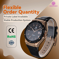 Montre personnalisée Undecember, montres automatiques étanches, montre-bracelet, fabrication en usine, 5ATM, bracelet en cuir, montre mécanique pour homme