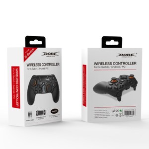 Controlador de juegos inalámbrico DOBE <span class=keywords><strong>Gamepad</strong></span> inducción de vibración 6-Axis Gyro Joystick para N-Switch <span class=keywords><strong>Android</strong></span> PC accesorios de juego - Product Image 6