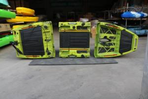 2026 新款模块化 9 英尺宽电动塑料钓鱼皮划艇，易于存放，带踏板驱动，可容纳 2 人，适合冲浪和旅游 - Product Image 6