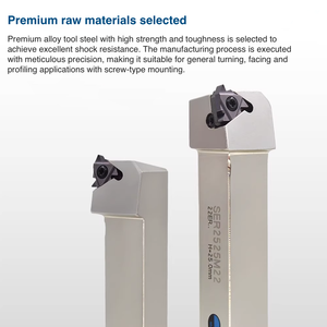 HN.NC SER/L2020/2525/3232-22ER High-quality <b>Tool</b> Steel External Thread Turning <b>Tool</b> Holder HRC 40~45 <b>Tool</b> <b>Tool</b> Holder - Product Image 5