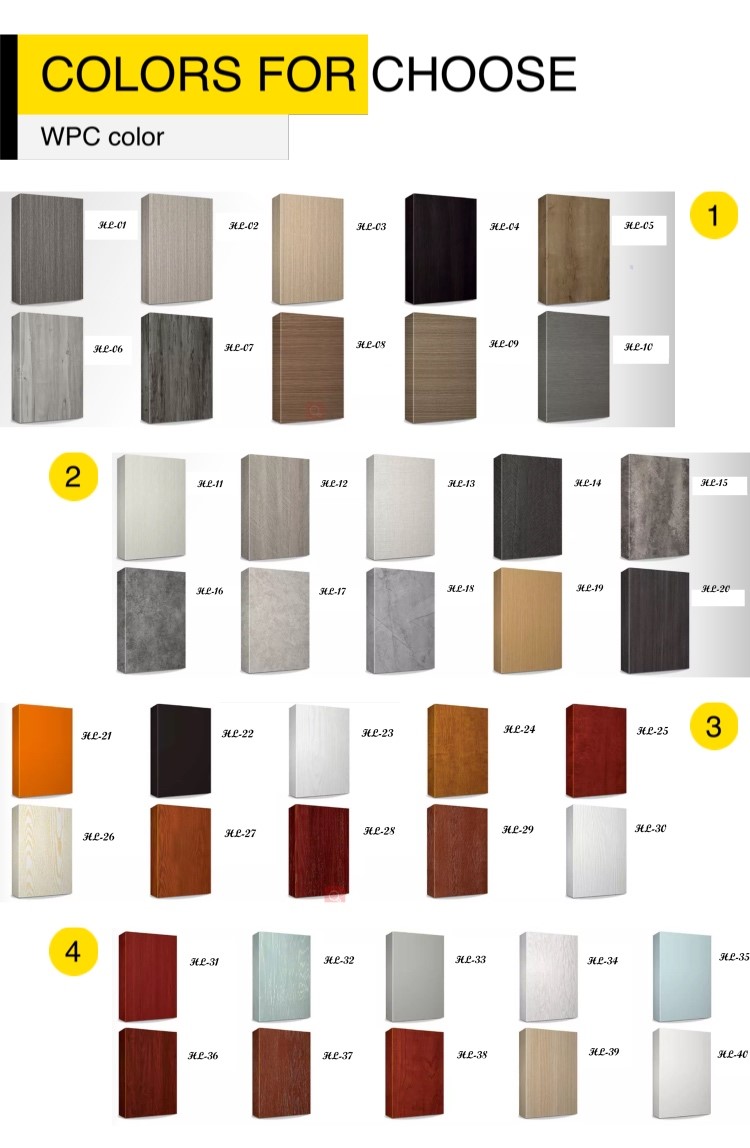 Waterproof Soundproof Cheap WPC Door Panel ABS/PVC/WPC Door for Hotel