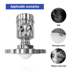 Dizel Tank süt Silo alkol taban seviyesi ölçümü için temassız Radar seviyesi gösterge sensörü çevrimiçi satın al - Product Image 3