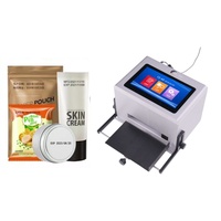 Máquina de Codificación por Inyección de Tinta Eléctrica Haitop para Cajas de Cartón, Bolsas de Plástico, Botellas de PET, Embalaje de Papel, Semi-Automática