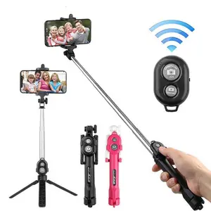 Statief Stand Cam 3 In 1 Selfiestick Flexibel Voor Slimme Mobiele Telefoon