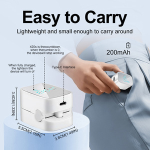 Dispositivo Láser Mini para Hongos en las Uñas, Recargable por USB, Lámpara de Limpieza para Manicura y Pedicura, Secador de Uñas, Herramienta de Belleza Compacta para Tratamiento - Product Image 3