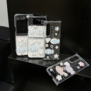 เคสโทรศัพท์ TPU ใสลายดาวปลาทะเลกากเพชรสไตล์เกาหลีเคสโทรศัพท์สำหรับผู้หญิง Samsung <span class=keywords><strong>Z</strong></span> Flip 6 5 <span class=keywords><strong>4</strong></span> - Product Image 3