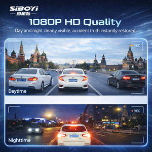 Cámara para Auto de Doble Lente WiFi 1080P, Pantalla de 3.16'', DVR para Auto, Visión Nocturna Delantera/Trasera, Grabación en Bucle, Sensor G, Grabador de Video para Estacionamiento de 64GB - Product Image 2