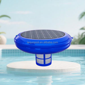 جهاز تنقية وتطهير حمام السباحة بالطاقة الشمسية مقاوم للماء IPX8 بقوة 6 فولت/2.1 واط مع لوح شمسي وقضيب نحاسي 338 جرام لحمامات الفلل والحدائق الخلفية - Product Image 3