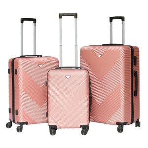 Luggage Factory ABS Durable Travel Trolley Luggage Bag Luxury Carry-on <strong>Suitcase</strong> Sets Spinner Caster <strong>Light</strong> Weight <strong>Large</strong> Capacity - Product Image 3