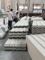 Isolation thermique étanche chinoise Colombie marché UPVC tuile anti-feu anti-corrosion HT1075 UPVC feuille de toit pour usine