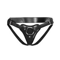 Delove 3 anillos de alta calidad PU Correa en bragas Bondage cinturón de castidad desgaste pene consoladores arnés adultos juguetes sexuales para mujeres lesbianas