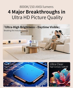 Y8S Pro Portable LCD <b>Projector</b> 720P 4K <b>WiFi</b> 6 Auto Focus BT 5.4 Android Home Cinema Business Education portable high brightness - Product Image 3