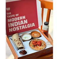 Boîte jetable pour Biryani au poulet, boîte de livraison en carton pour restaurant, boîte à sauce pour Biryani, emballage personnalisé pour Nasi Briyani