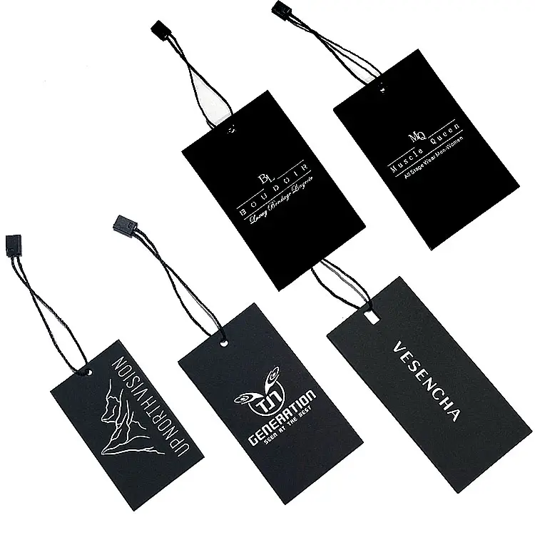 Wholesale t Shirt hang Tag Custom logo Garment Tag Clothes Tag