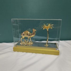 Crafted tàu cao cấp mô hình kim loại Arab Lạc Đà với cơ sở gỗ đúc kim loại cho linh vật in ấn kinh doanh Hợp kim kẽm tình yêu toàn cầu - Product Image 6