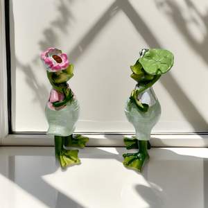 Rana Coppia in resina artigianato cortile pastorale Design decorativo per la casa di <span class=keywords><strong>natale</strong></span> di Halloween ornamento stampo religioso - Product Image 3