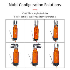 Ciseaux pneumatiques en acier inoxydable avec tête cisaille à main TS-30 pièces pneumatiques - Product Image 4
