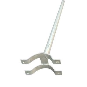 Palo telescopico della luce di strada in lega di alluminio dedicato all'industria energetica con lampada Brazo De Luminaria - Product Image 3