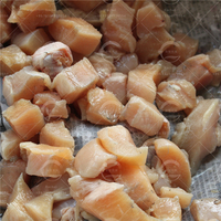 Automatische Verse En Bevroren Rundvlees Kip Borst Varkensvlees Dicer Zalm Tonijn Kubus Cutter Vlees Snijmachine